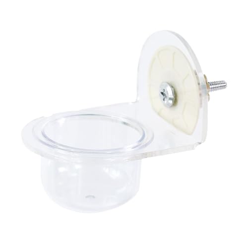 Vogelfuttererbecher, vielseitiger Gebrauch, 6x7,5 x 8 cm, abnehmbare Vogelbecher, Käfig -Lebensmittelspender, Mehrzweck, für Haustierversorgungen Wasser Eichhörnchen Kanarische Cockatiel Finch Vogelfuttererbecher, vielseitiger Gebrauch, 6x7,5 x 8 cm, abnehmbare Vogelbecher, Käfig -Lebensmittelspender, Mehrzweck, für Haustierversorgungen Wasser Eichhörnchen Kanarische Cockatiel Finch von Lpsdssre