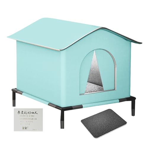 Winter warmes Katzennest, Katzenhaus im Freien, wetterfestes Tierheim, einfaches Setup, Allzweckplatzierung, 40x33x33 cm, für Gartengarten im Terrassen Garten Rasenhof Winter warmes Katzennest, Katzenhaus im Freien, wetterfestes Tierheim, einfaches Setup, Allzweckplatzierung, 40x33x33 cm, für Gartengarten im Terrassen Garten Rasenhof von Lpsdssre