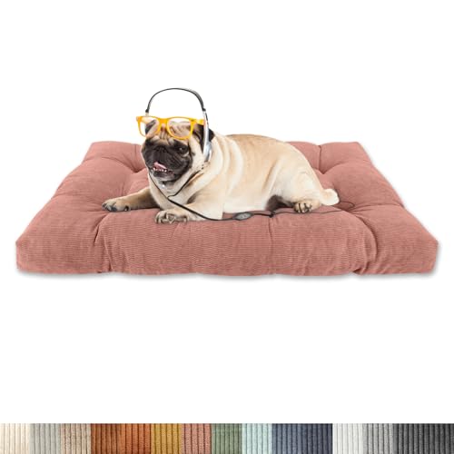 Lsjoaw Orthopädisches Hundebett 75x55x6cm Cordstoff Dog Bed Kleine Hundesofa Plüsch Hundekissen Grosse Hunde Hundecouch rutschfest Unterseite Mittelgroße Hundekörbchen Rosa Lsjoaw Orthopädisches Hundebett 75x55x6cm Cordstoff Dog Bed Kleine Hundesofa Plüsch Hundekissen Grosse Hunde Hundecouch rutschfest Unterseite Mittelgroße Hundekörbchen Rosa von Lsjoaw
