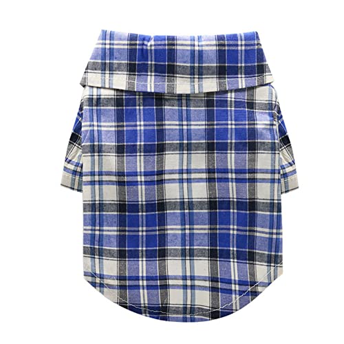 LtuzPet Hunde-/Katzen-Shirt, kariert, für kleine Welpen, Katzen LtuzPet Hunde-/Katzen-Shirt, kariert, für kleine Welpen, Katzen von LtuzPet
