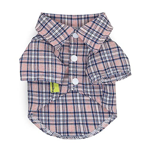 LtuzPet Hunde-/Katzen-Shirt, kariert, für kleine Welpen, Katzen LtuzPet Hunde-/Katzen-Shirt, kariert, für kleine Welpen, Katzen von LtuzPet