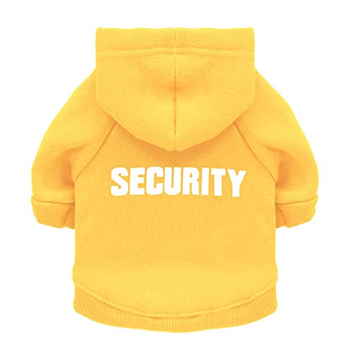 LtuzPet Hunde-Fleece-Kapuzenpullover mit zwei Beinen, Hundekleidung, warmer Pullover mit Hut für kleine, mittelgroße Welpen, Katzen von LtuzPet