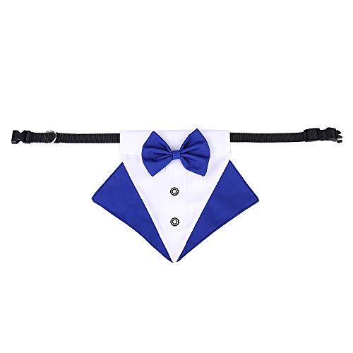 LtuzPet Hunde-Smoking-Halstuch, Halsband mit Schleife, Dreieck-Lätzchen, verstellbares Halsband für Haustiere, Jungen oder Mädchen, Geschenk LtuzPet Hunde-Smoking-Halstuch, Halsband mit Schleife, Dreieck-Lätzchen, verstellbares Halsband für Haustiere, Jungen oder Mädchen, Geschenk von LtuzPet
