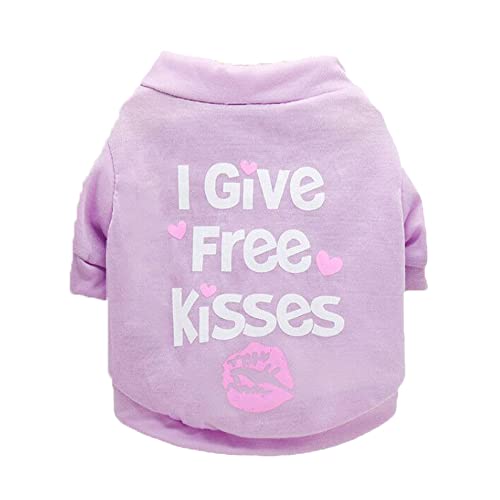 LtuzPet Hunde-T-Shirt für kleine mittelgroße Hunde Katzen Hund Sweatshirt Niedliche Hundekleidung Hundepullover Weiches Shirt für Haustiere LtuzPet Hunde-T-Shirt für kleine mittelgroße Hunde Katzen Hund Sweatshirt Niedliche Hundekleidung Hundepullover Weiches Shirt für Haustiere von LtuzPet