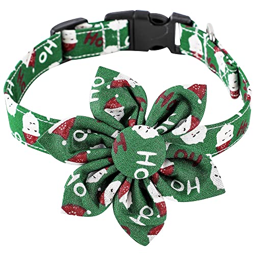 LtuzPet Hundehalsband mit Blume, verstellbar, abnehmbar, florales Haustierhalsband, Geschenk für Jungen, Mädchen, Haustiere von LtuzPet