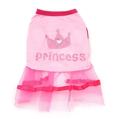 LtuzPet Niedliche Kleider für kleine Hunde Katzen Welpen Prinzessin Kleid Rock Hunde Kleidung Prinzessin Gaze Kleid von LtuzPet