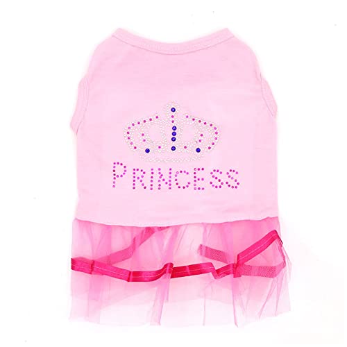 LtuzPet Niedliche Kleider für kleine Hunde Katzen Welpen Prinzessin Kleid Rock Hunde Kleidung Prinzessin Gaze Kleid von LtuzPet