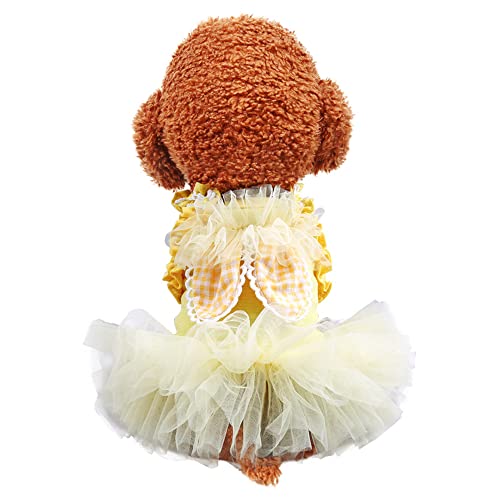 LtuzPet Niedliches Prinzessinnenkleid, floraler Rock, Katze, Tutu, Kleid, Gaze, Rock, niedliches Haustierkleidung, Kleid LtuzPet Niedliches Prinzessinnenkleid, floraler Rock, Katze, Tutu, Kleid, Gaze, Rock, niedliches Haustierkleidung, Kleid von LtuzPet
