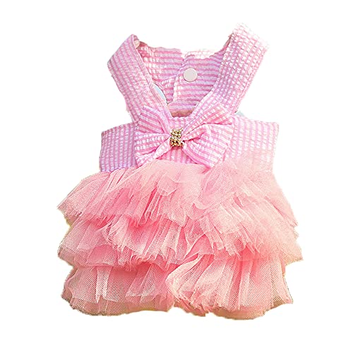 LtuzPet Tutu-Kleid für Hunde und Katzen, gestreift, Gaze-Kleid, Sommerkleid, Katze, Hundekleidung LtuzPet Tutu-Kleid für Hunde und Katzen, gestreift, Gaze-Kleid, Sommerkleid, Katze, Hundekleidung von LtuzPet