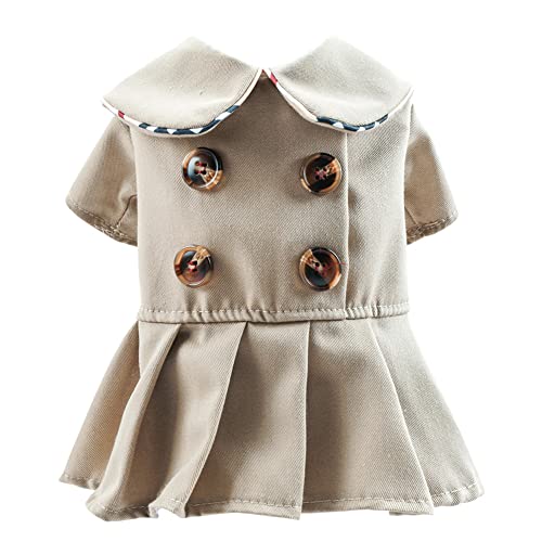 LtuzPet Vintage Hundekleid Haustier Puppe Kragen Kleid Hundeoverall Kleid Haustier Frühling Sommer Kleidung Bekleidung LtuzPet Vintage Hundekleid Haustier Puppe Kragen Kleid Hundeoverall Kleid Haustier Frühling Sommer Kleidung Bekleidung von LtuzPet