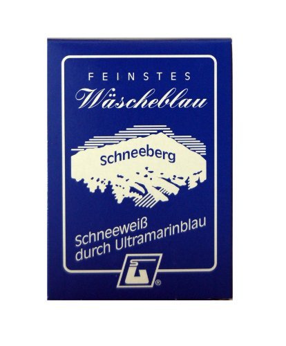 Luwi Haushalt und Pflege Feinstes Wäscheblau Schneeberg, Schneeweiß durch Ultramarinblau, 5x10g für Erwachsene, Geschmacklos, 50g, für Hunde, für Haustierbesitzer, unisex, Petfood, Tierfutter von Lu-wi Haushalts-und Pflege-