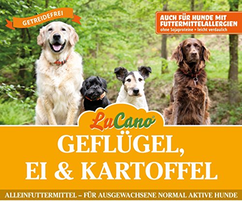 LuCano 15 kg Geflügel-Ei-Kartoffel | getreidefreies Hunde Trockenfutter | Hundefutter ohne Getreide | Qualität aus Deutschland von LuCano