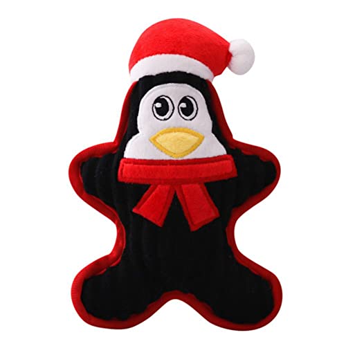 LuGez Plüsch-Kauspielzeug for Hunde, Urlaubsspielzeug for Haustiere, Weihnachtsspielzeug for Hunde, Spielzeug for Weihnachten, Rentier-Hundespielzeug/1468 (Color : C) von LuGez