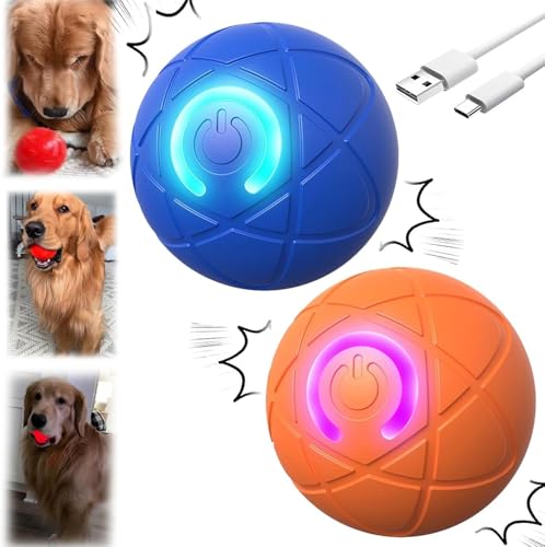 Interaktiver Hundeball, elektrischer Hundeball, intelligenter selbstbewegender Ball mit LED-Licht, automatischer Hüpfball für Hunde, selbstrollender Hundeball, wiederaufladbares Katzenspielzeug, Bälle Interaktiver Hundeball, elektrischer Hundeball, intelligenter selbstbewegender Ball mit LED-Licht, automatischer Hüpfball für Hunde, selbstrollender Hundeball, wiederaufladbares Katzenspielzeug, Bälle von LuGirlre