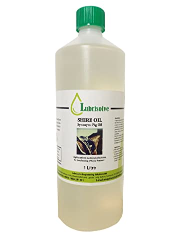 Lubrisolve 1 Liter 100% reines Shire Öl (Schweineöl) von Lubrisolve