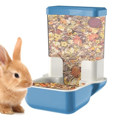 Futter- Und Wasserspender | Automatischer Futterautomat Mit Abnehmbarer Schale | Stabiler Futternapf Mit Großem Volumen & Abnehmbarer Vorratsbox Für Tauben Igel Sittiche Chinchillas Rennmäuse Futter- Und Wasserspender | Automatischer Futterautomat Mit Abnehmbarer Schale | Stabiler Futternapf Mit Großem Volumen & Abnehmbarer Vorratsbox Für Tauben Igel Sittiche Chinchillas Rennmäuse von Luckxing