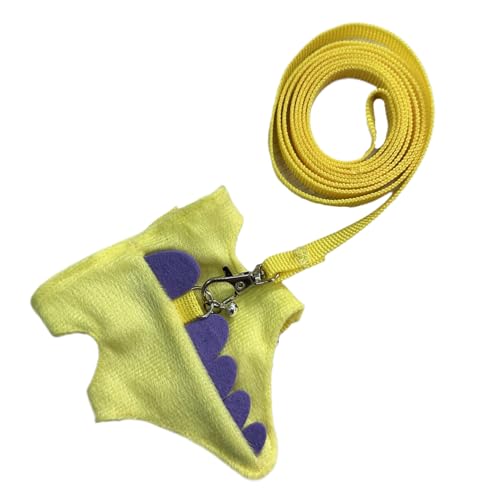 Hamstergeschirr - Verstellbares Kleines Geschirr Und Leine Set,Sanftes Bequemes Kleintier Kleidung Für Frettchen Kätzchen Chinchilla Outdoor Abenteuer Hamstergeschirr - Verstellbares Kleines Geschirr Und Leine Set,Sanftes Bequemes Kleintier Kleidung Für Frettchen Kätzchen Chinchilla Outdoor Abenteuer von Luckxing