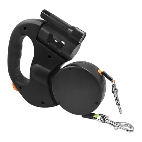 Hundeleinen | Zugstopp Hundeleine Mit LED-Licht Für Nachtspaziergänge - Zugstopp Hundezubehör Für Mittelkleine Rassen Training Outdoor Aktivitäten Hundeleinen | Zugstopp Hundeleine Mit LED-Licht Für Nachtspaziergänge - Zugstopp Hundezubehör Für Mittelkleine Rassen Training Outdoor Aktivitäten von Luckxing