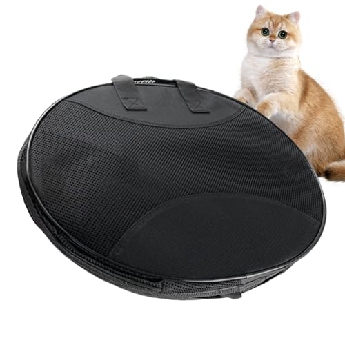 Katzen Tragetasche | Mesh Haustier-Transporttasche - Leichte Atmungsaktive Tragetasche Für Welpen, Kätzchen, Outdoor, Wanderungen Und Reisen Mit Kleinen Hunden Katzen Tragetasche | Mesh Haustier-Transporttasche - Leichte Atmungsaktive Tragetasche Für Welpen, Kätzchen, Outdoor, Wanderungen Und Reisen Mit Kleinen Hunden von Luckxing