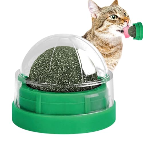 Katzenminze-Bälle für Katzen,Katzenminze-Bälle - Katzenminze-Wandbälle für Katzen | Mehrzweck-Katzenminze-Essbälle, drehbares Katzenminze-Ballspielzeug für Katzenspielzeug im Innenbereich und Katzenminze-Bälle für Katzen,Katzenminze-Bälle - Katzenminze-Wandbälle für Katzen | Mehrzweck-Katzenminze-Essbälle, drehbares Katzenminze-Ballspielzeug für Katzenspielzeug im Innenbereich und von Luckxing