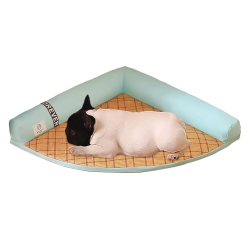 Luckxing Kühlmatte für Katzen, Kühlkissen für Hunde,Waschbare Isomatte - Sommer-Kühlmatte, Hundebettmatte, Antihaft-Isomatte, abnehmbare Katzenmatte für Betten, Zwinger Luckxing Kühlmatte für Katzen, Kühlkissen für Hunde,Waschbare Isomatte - Sommer-Kühlmatte, Hundebettmatte, Antihaft-Isomatte, abnehmbare Katzenmatte für Betten, Zwinger von Luckxing