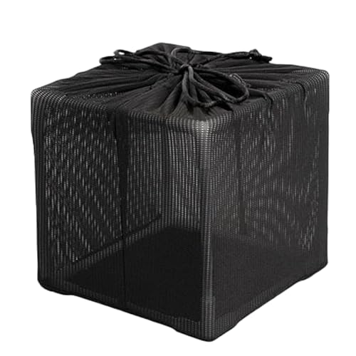 Pumpennetzbeutel Pumpe Sperrbeutel Teichpumpe Filternetz, 13x13x13cm Wasserpumpe Filterbeutel Wasserpumpe Netzbeutel Mit Kordelzug, Schwarz Industrielles Maschenmaterial Für Aquarium Garten Teich Pumpennetzbeutel Pumpe Sperrbeutel Teichpumpe Filternetz, 13x13x13cm Wasserpumpe Filterbeutel Wasserpumpe Netzbeutel Mit Kordelzug, Schwarz Industrielles Maschenmaterial Für Aquarium Garten Teich von Luckxing