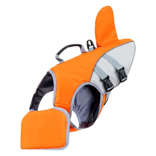 Rettungswesten Für Hunde, Schwimmweste Hund Orange/Rot, Hoher Sichtkleidung Schwimmweste Für Mittelgroße Hunde Reflektierende Mit Starkem Auftrieb Und Schwimmen Rettungsgriff Rettungswesten Für Hunde, Schwimmweste Hund Orange/Rot, Hoher Sichtkleidung Schwimmweste Für Mittelgroße Hunde Reflektierende Mit Starkem Auftrieb Und Schwimmen Rettungsgriff von Luckxing