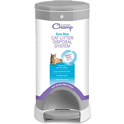 Litter Champ Premium Katzenstreu-Entsorgungssystem, grau von OFT