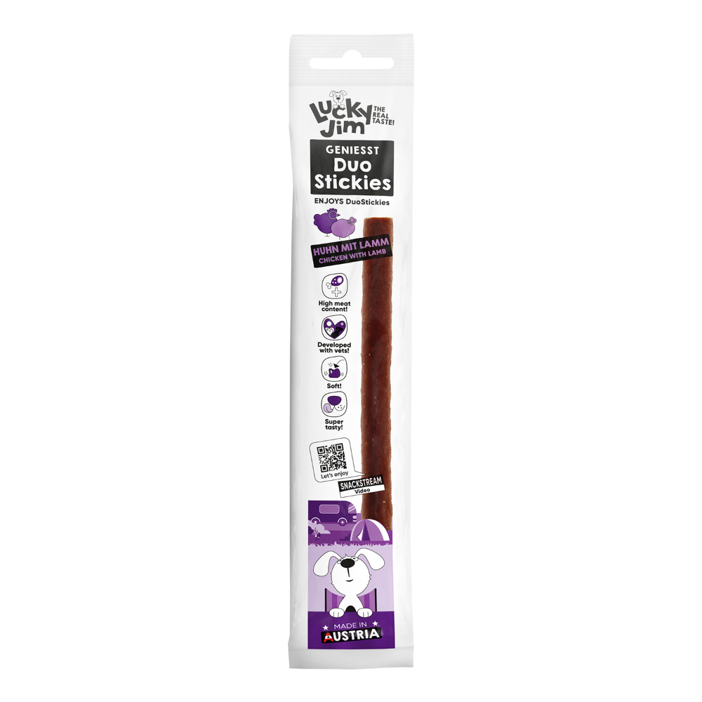 Lucky Jim DuoStickies - 15 g Huhn mit Lamm Lucky Jim DuoStickies - 15 g Huhn mit Lamm von Lucky Jim