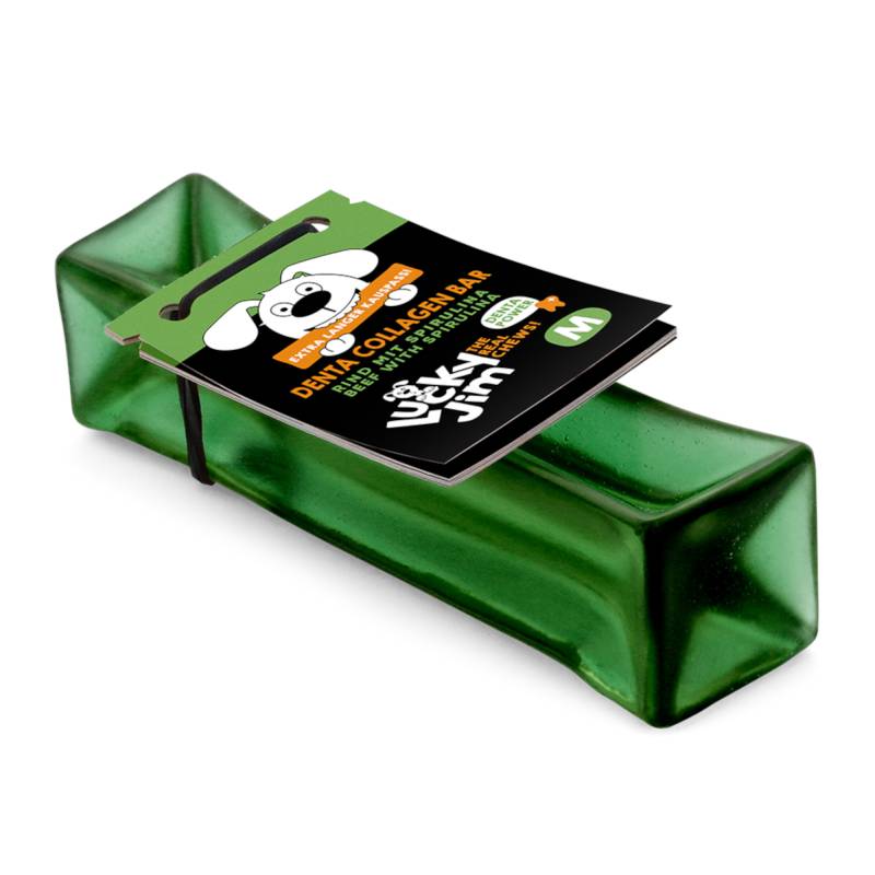 Lucky Jim Kollagen Bar mit Spirulina - Sparpaket: 6 x 60 g Größe M von Lucky Jim