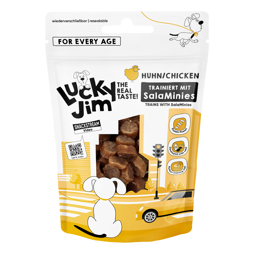 Lucky Jim Salamini - Sparpaket: 3 x 70 g Geflügel Lucky Jim Salamini - Sparpaket: 3 x 70 g Geflügel von Lucky Jim