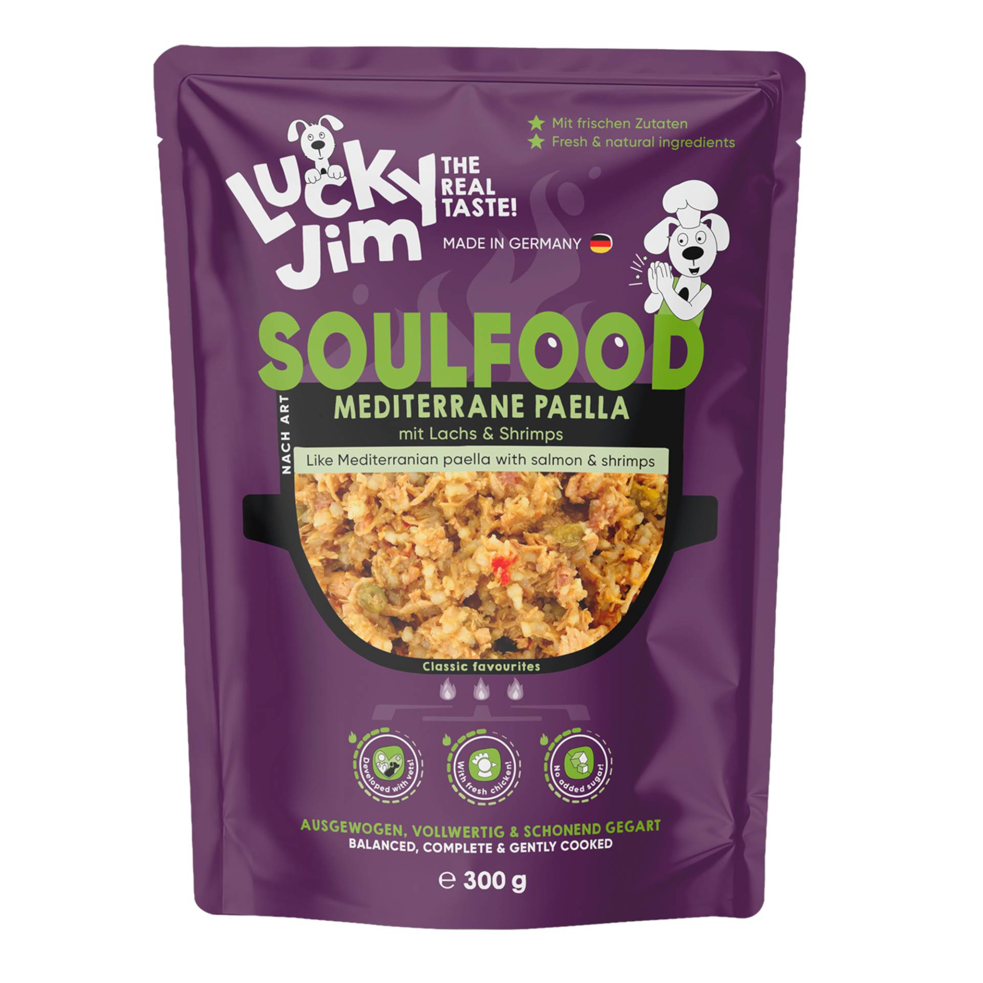 Lucky Jim Soulfood 6 x 300 g - Paella von Lucky Jim
