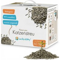 Lucky-Kitty Katzenstreu "Natur pur" Grüner Tee 4x6 kg Lucky-Kitty Katzenstreu "Natur pur" Grüner Tee 4x6 kg von Lucky-Kitty