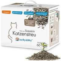 Lucky-Kitty Katzenstreu "Natur pur" Sensitiv 4x6 kg Lucky-Kitty Katzenstreu "Natur pur" Sensitiv 4x6 kg von Lucky-Kitty