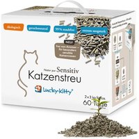 Lucky-Kitty Katzenstreu "Natur pur" Sensitiv 6 kg Lucky-Kitty Katzenstreu "Natur pur" Sensitiv 6 kg von Lucky-Kitty