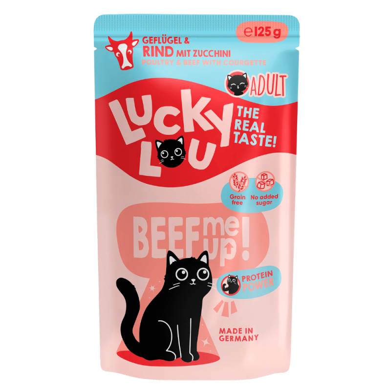 Lucky Lou Adult 16 x 125 g - Geflügel & Rind Lucky Lou Adult 16 x 125 g - Geflügel & Rind von Lucky Lou