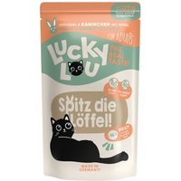 Lucky Lou Nassfutter Katze Adult Geflügel und Kaninchen 16x125 g von Lucky Lou