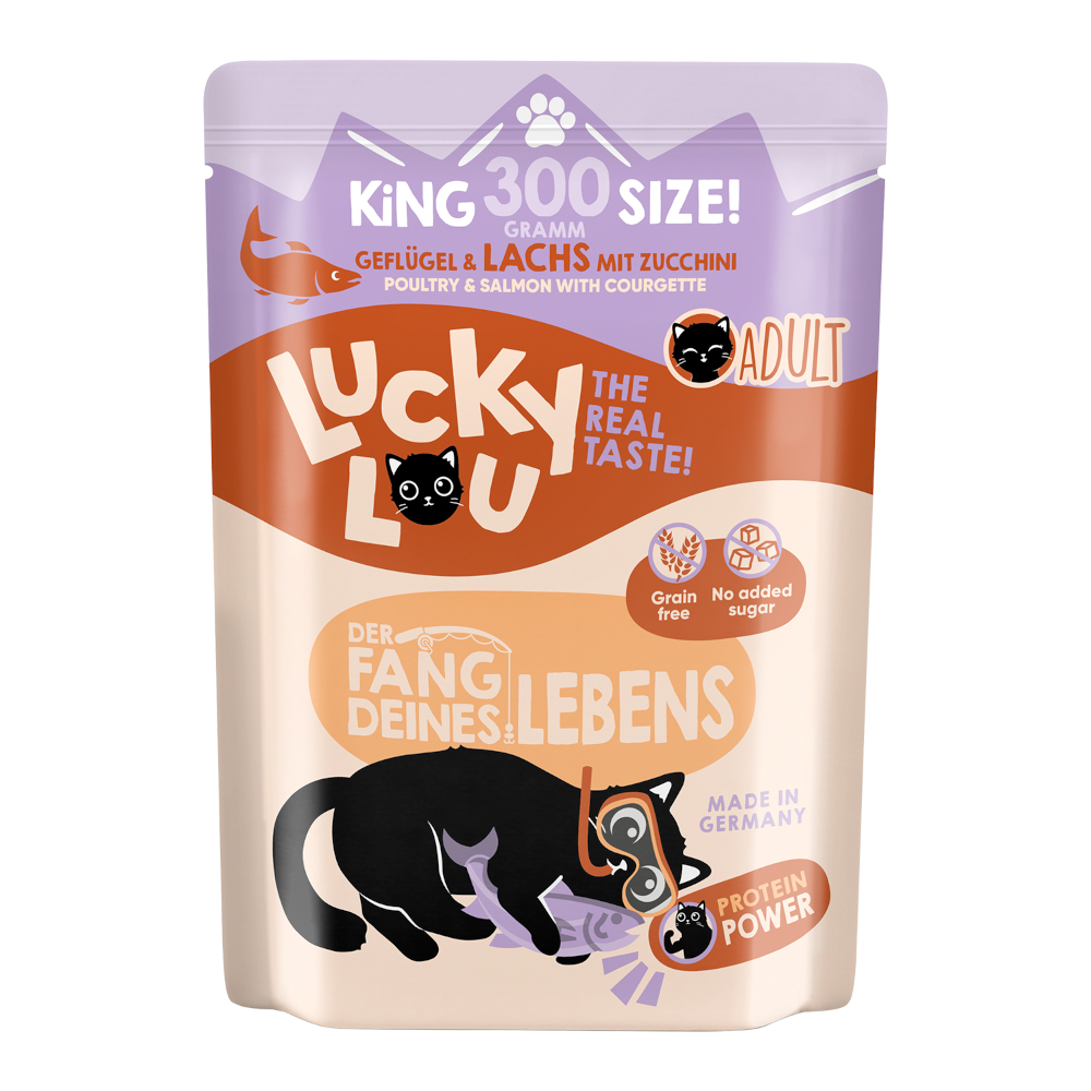 Lucky Lou Adult 300 g - Geflügel & Lachs Lucky Lou Adult 300 g - Geflügel & Lachs von Lucky Lou
