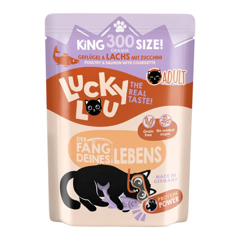 Lucky Lou Adult 300 g - Geflügel & Lachs von Lucky Lou
