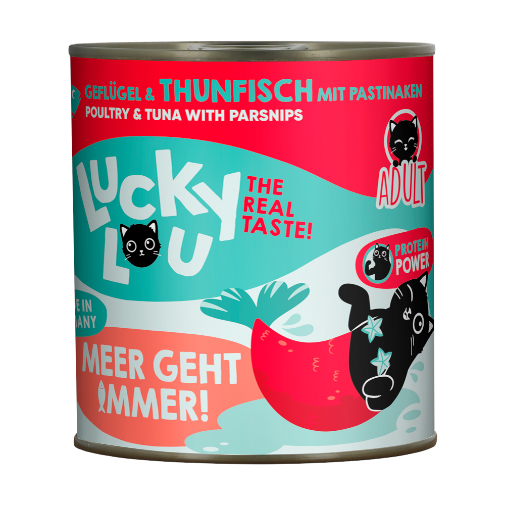 Lucky Lou Adult 800 g - Geflügel & Thunfisch Lucky Lou Adult 800 g - Geflügel & Thunfisch von Lucky Lou