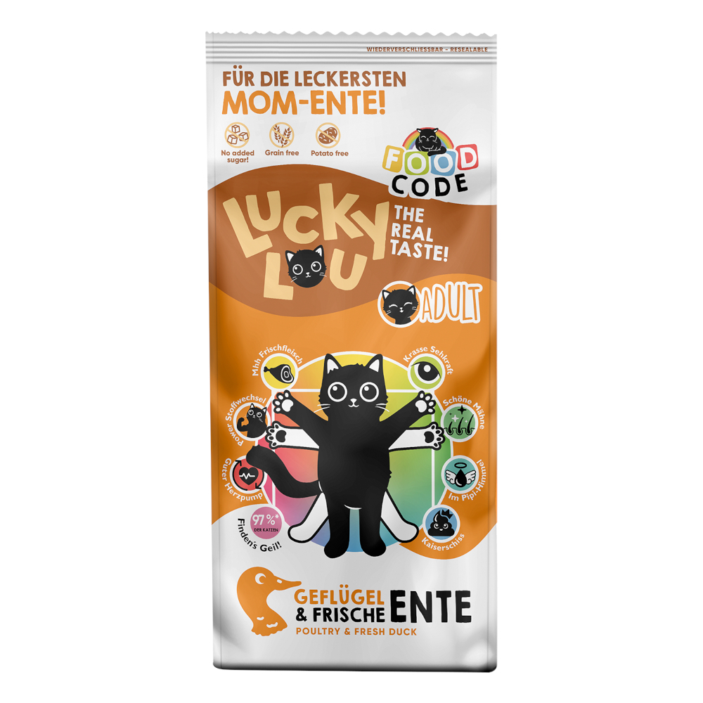 Lucky Lou Adult Geflügel & Ente - 3 kg von Lucky Lou
