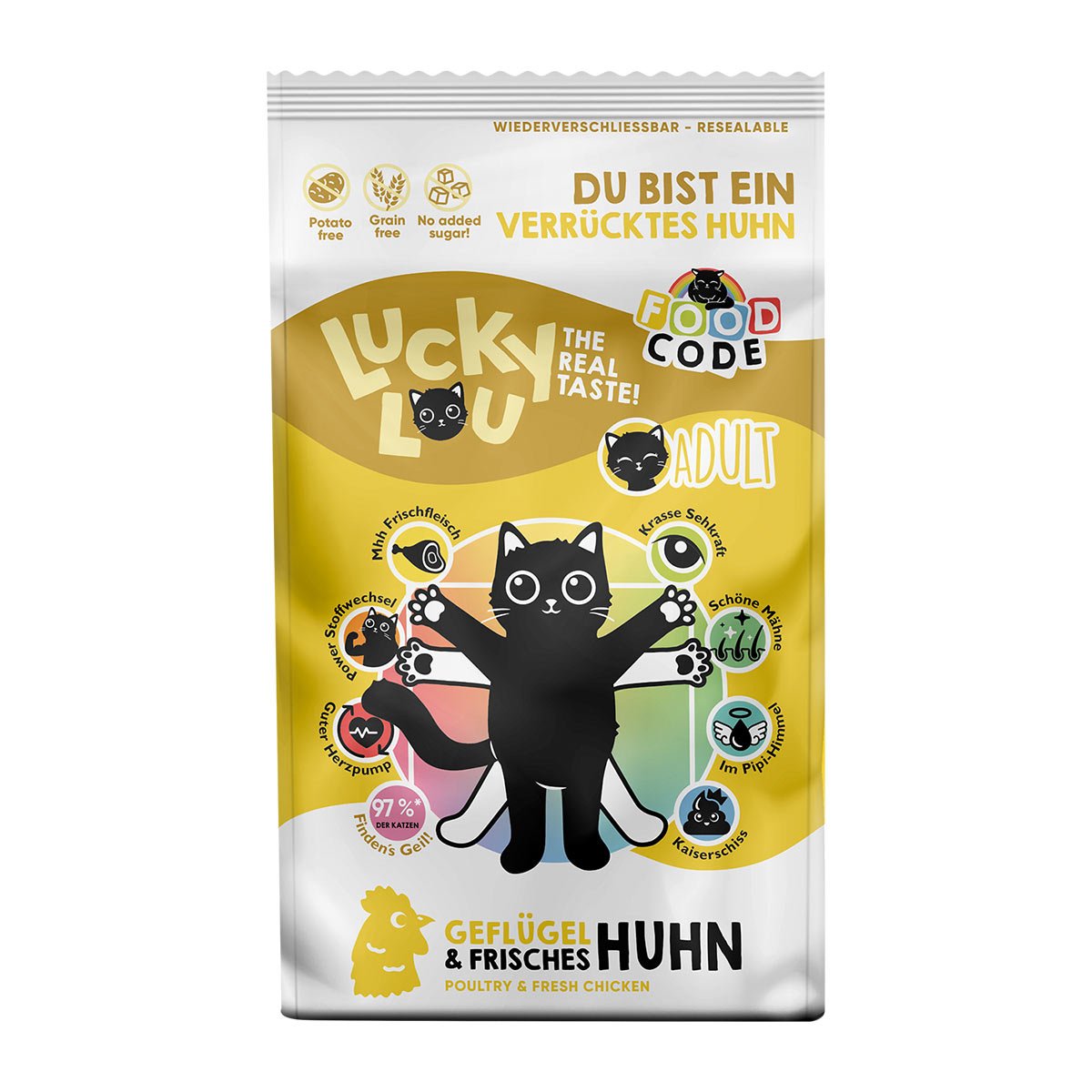 Lucky Lou Adult Geflügel & Huhn 1,7kg Lucky Lou Adult Geflügel & Huhn 1,7kg von Lucky Lou