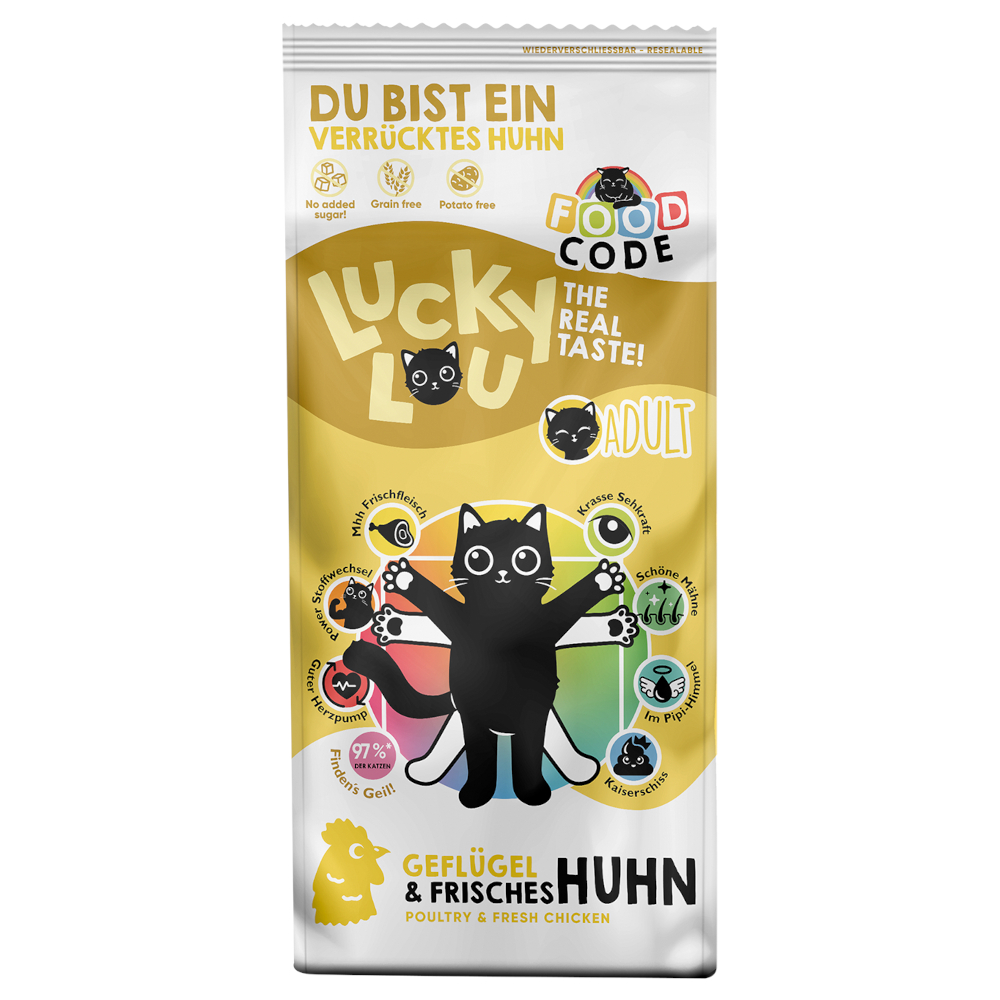 Lucky Lou Adult Geflügel & Huhn - Sparpaket 2 x 3 kg Lucky Lou Adult Geflügel & Huhn - Sparpaket 2 x 3 kg von Lucky Lou