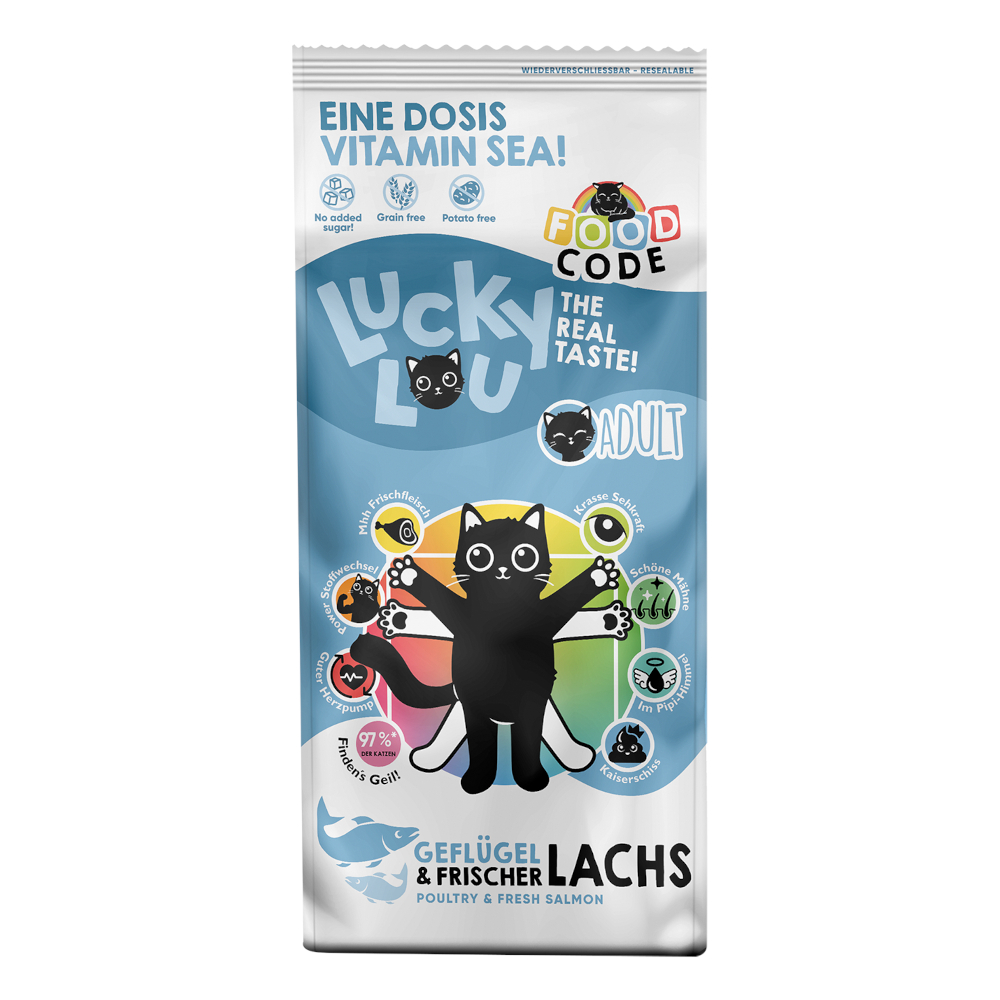 Lucky Lou Adult Geflügel & Lachs - Sparpaket 2 x 3 kg Lucky Lou Adult Geflügel & Lachs - Sparpaket 2 x 3 kg von Lucky Lou