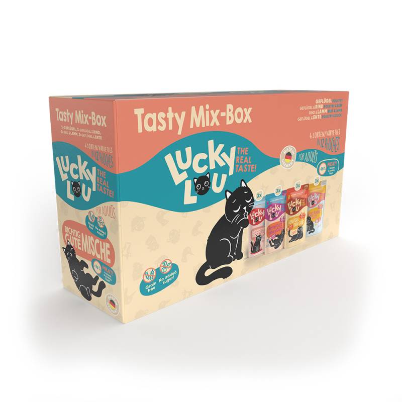 Lucky Lou Adult Probiermix 12 x 125 g - Tasty-Mix Lucky Lou Adult Probiermix 12 x 125 g - Tasty-Mix von Lucky Lou