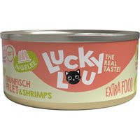 Lucky Lou Extra Food Filet in Gelee 18 x 70 g - Thunfisch & Shrimps von Lucky Lou