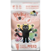 Lucky Lou Food Code Trockenfutter Katze, Adult, Sensitive, Rind und Pferd 1,7 kg von Lucky Lou