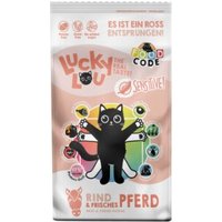 Lucky Lou Food Code Trockenfutter Katze, Adult, Sensitive, Rind und Pferd 340 g Lucky Lou Food Code Trockenfutter Katze, Adult, Sensitive, Rind und Pferd 340 g von Lucky Lou