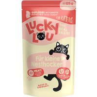 Lucky Lou Kitten 16 x 125 g - Geflügel von Lucky Lou