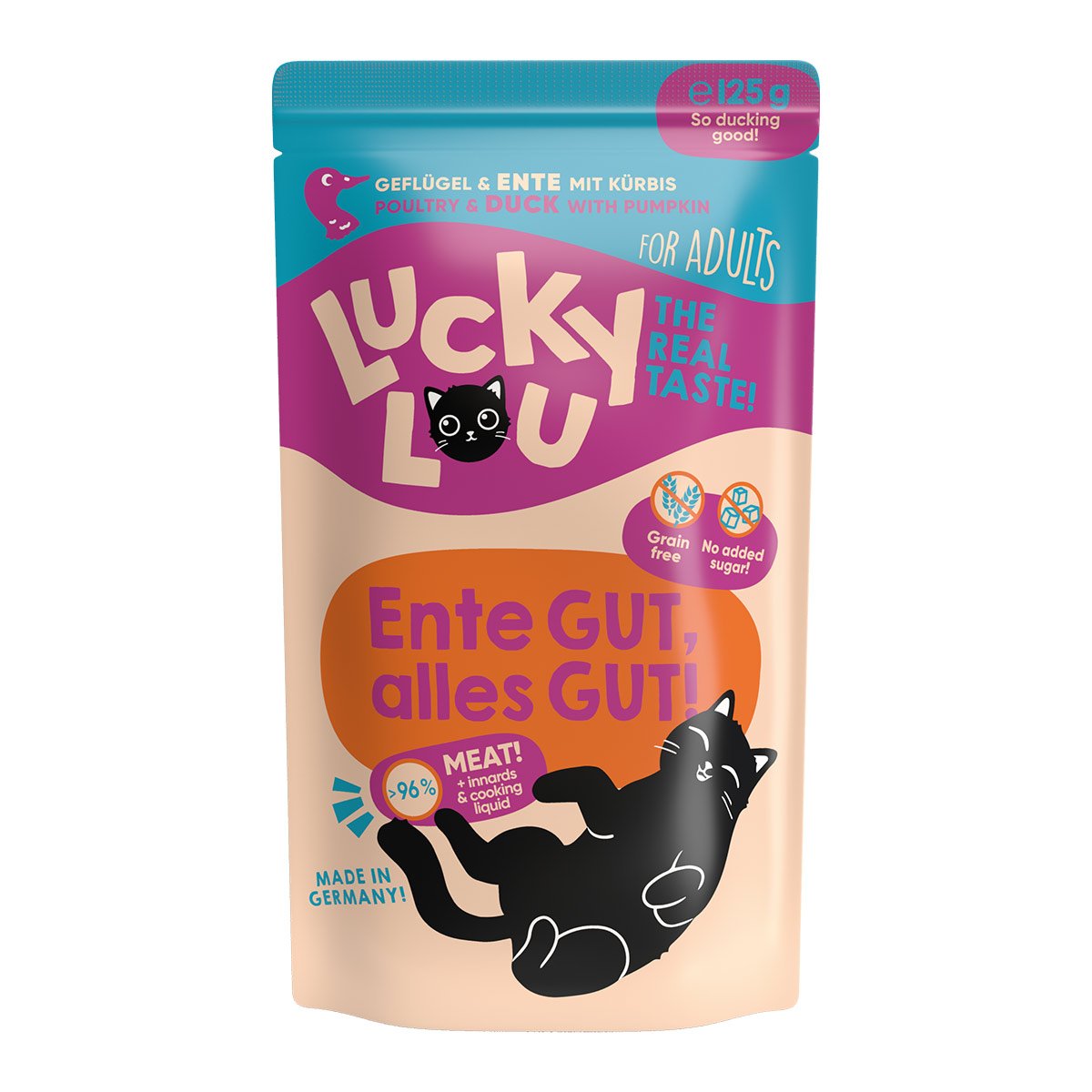 Lucky Lou Lifestage Adult Geflügel & Ente 16x125g von Lucky Lou